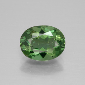Apatite Verde naturale da 1.89 ct, Taglio ovale, VVS-VS