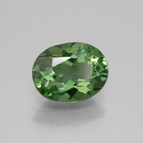 Apatite Verde naturale da 1.89 ct, Taglio ovale, VVS-VS