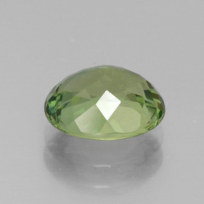 Apatite naturale verde da 1,74 ct, taglio ovale, VS