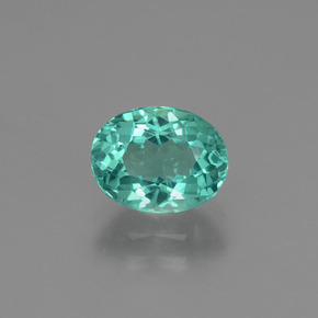 Apatite Verde naturale da 1.47 ct, Taglio ovale, VS
