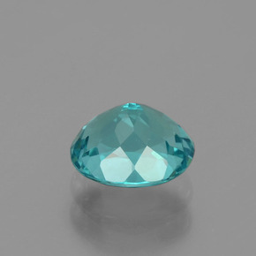 Apatite naturale verde da 1,37 ct, taglio ovale, VS