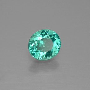 Apatite Verde naturale da 1.10 ct, Taglio ovale, VVS-VS