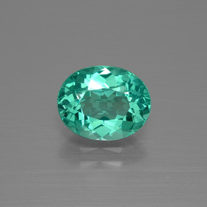 Apatite Verde naturale da 1.98 ct, Taglio ovale, VS