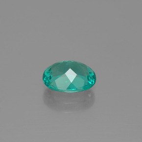 Apatite Verde naturale da 1.74 ct, Taglio ovale, VVS