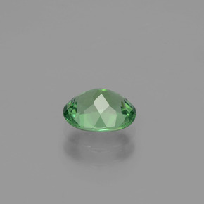 Apatite naturale verde da 0,95 ct, taglio ovale, VVS-VS