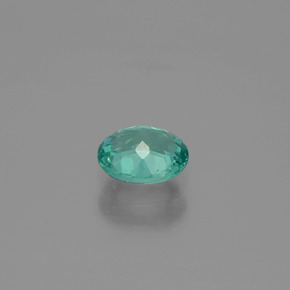 Apatite Verde naturale da 0.68 ct, Taglio ovale, VS