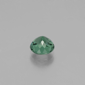 Apatite Blu verde naturale da 1.02 ct, Taglio rotondo, VVS-VS