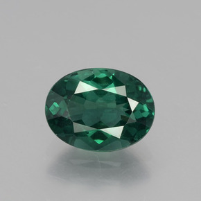 Apatite Blu verde naturale da 1.33 ct, Taglio ovale, VS