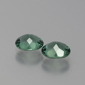 Apatite naturale verde da  ct, taglio ovale, VS