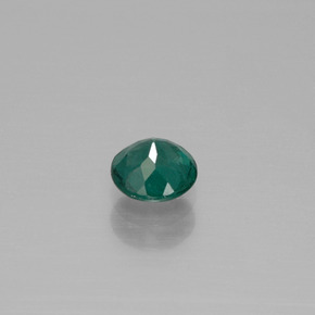 Apatite Blu verde naturale da 0.54 ct, Taglio rotondo, VS