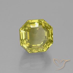 Apatite Giallo verdastro naturale da 7.51 ct, Ottagonale / Taglio smeraldo, VS