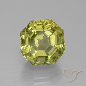 Apatite Giallo verdastro naturale da 9.46 ct, Ottagonale / Taglio smeraldo, VS