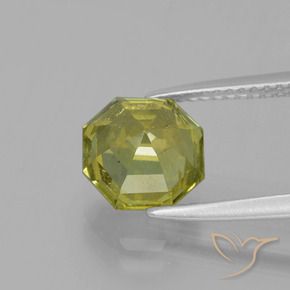Apatite Verde chiaro naturale da 2.82 ct, Ottagonale / Taglio smeraldo, VS-SI