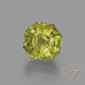 Apatite Verde chiaro naturale da 4.51 ct, Ottagonale / Taglio smeraldo, VS-SI