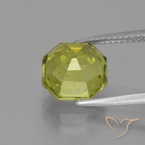 Apatite Verde chiaro naturale da 4.51 ct, Ottagonale / Taglio smeraldo, VS-SI