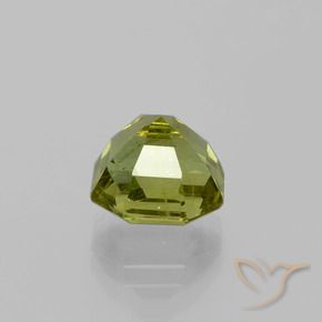Apatite Verde giallastro naturale da 4.01 ct, Ottagonale / Taglio smeraldo, VS-SI