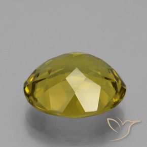 Apatite Giallo intenso naturale da 10.00 ct, Ovale, VS