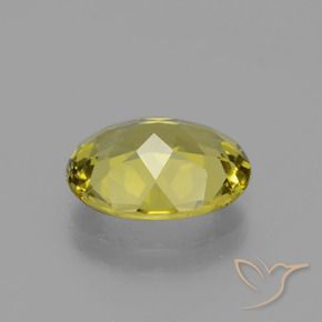 Apatite Giallo medio naturale da 3.12 ct, Ovale, VS