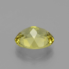 Apatite naturale giallo da 3,80 ct, taglio ovale, VVS-VS
