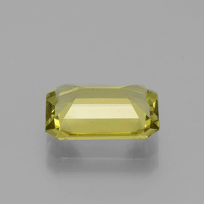 Apatite Giallo medio naturale da 2.95 ct, Taglio smeraldo, VS