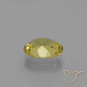 Apatite Giallo medio naturale da 1.46 ct, Ovale, VS