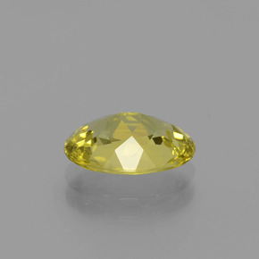 Apatite naturale giallo da 1,80 ct, taglio ovale, VS