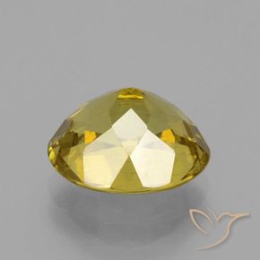 Apatite Giallo medio naturale da 4.70 ct, Ovale, VS