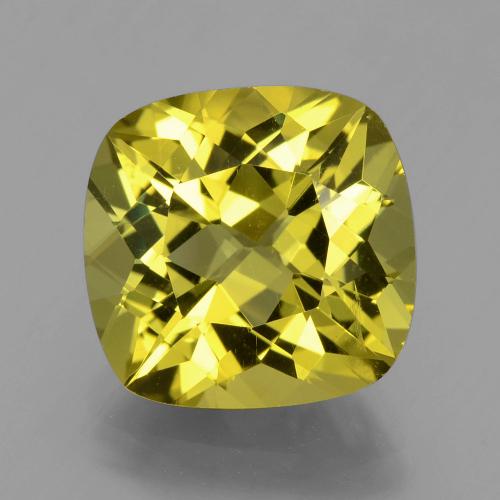 Apatite Giallo medio naturale da 7.83 ct, Taglio a cuscino, VS