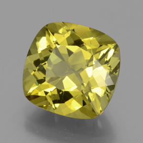 Apatite Giallo medio naturale da 7.83 ct, Taglio a cuscino, VS
