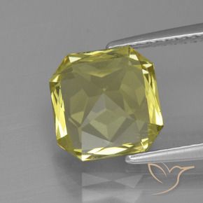 Apatite Giallo medio naturale da 3.54 ct, Ottagonale / Taglio smeraldo, VS