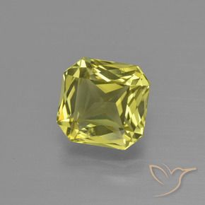 Apatite Giallo medio naturale da 2.14 ct, Ottagonale / Taglio smeraldo, VVS-VS