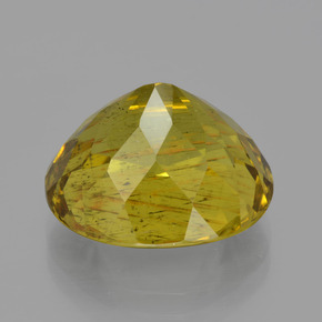 Apatite naturale giallo da 11,65 ct, taglio ovale, VS-SI