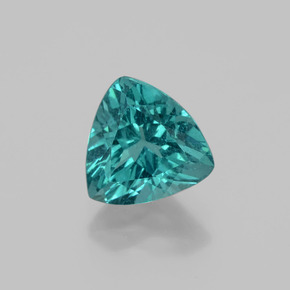 Apatite Blu verde naturale da 1.81 ct, Taglio trillion, VS