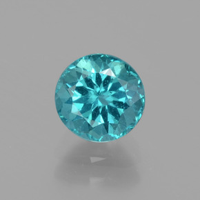 Apatite naturale verde da 1,14 ct, taglio rotondo, VS