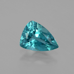 Apatite naturale verde da 0,95 ct, trillion, VS