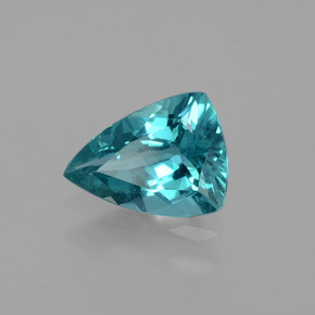 Apatite naturale verde da 0,95 ct, trillion, VS