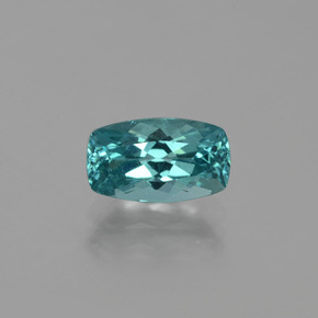 Apatite naturale blu da 1,91 ct, taglio a cuscino, VS