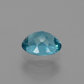 Apatite Verde blu naturale da 1.38 ct, Taglio ovale, VS