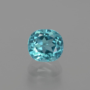 Apatite Verde blu naturale da 1.37 ct, Taglio ovale, VS