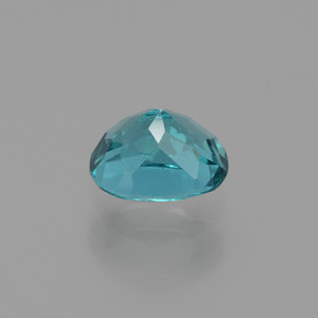 Apatite Verde blu naturale da 1.27 ct, Taglio a cuscino, VS