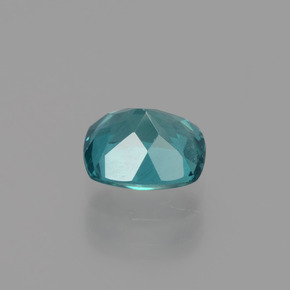 Apatite naturale blu da 1,25 ct, taglio a cuscino, VS