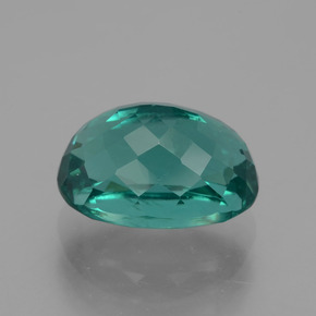 Apatite naturale verde da 6,56 ct, taglio ovale, VS