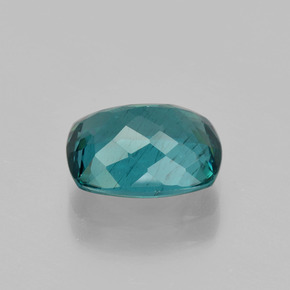 Apatite naturale blu da 1,92 ct, taglio a cuscino, VS
