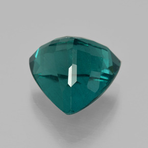 Apatite naturale verde da 5,57 ct, trillion, VS