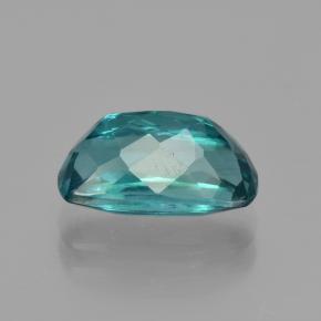 Apatite naturale verde da 2,88 ct, taglio a cuscino, VS