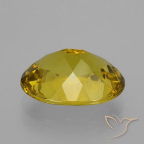 Apatite Giallo d'autunno naturale da 8.20 ct, Ovale, VS-SI
