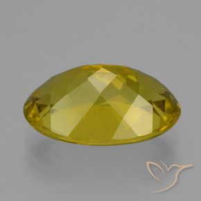 Apatite Giallo brunastro naturale da 9.00 ct, Ovale, VS