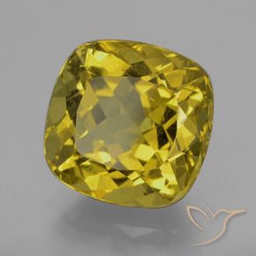 Apatite Giallo di Digione naturale da 10.14 ct, Cuscino, VS
