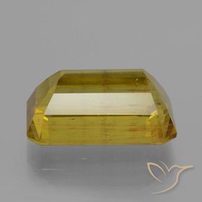 Apatite Giallo di Digione naturale da 12.73 ct, Ottagonale / Taglio smeraldo, VS