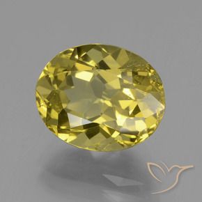 Apatite Giallo brunastro naturale da 5.50 ct, Ovale, VS